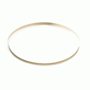 Gea Luce Plafonnier Aela P/G En Nouvel Aluminium Beige 60W+12W Led Intégrée Double Émission 3800Lm Dimmable Coupe De Phase - Gealuce - beige AELA P