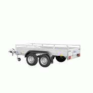 Remorque SARIS MAC ALU MP 305 153 2700 - 2 essieux - PTAC 2700 Kg - MCALU PRO FW2000