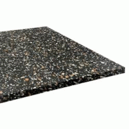 Restootab - Plateau 90x90 decor terrazzo black chip - noir Bois manufacturé PL-9090M-BL.CHI Restootab - Plateau 90x90 decor terrazzo black chip - noir Bois manufacturé PL-9090M-BL.CHI