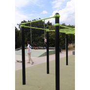 Barre anneaux / TRX - Gamme Street Workout DAMAPRO_1