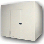 Chambre froide négative avec sol - Groupe monobloc à tampon - Panneaux isolés haute performance - Volume de 2,11m3 à 18,93m3 Chambre froide négative avec sol - Groupe monobloc à tampon - Panneaux isolés haute performance - Volume de 2,11m3 à 18,93m3