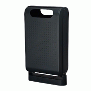 Corbeille URBANET sur pied 60 Litres - Gris Anthracite_0