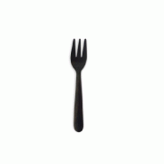 Fourchettes à dessert Comas Mini 1001 noires, lot de 12 - noir inox 18425734017466