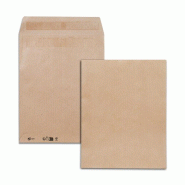 GPV Boîte de 250 pochettes Everyday kraft brun 260x330/24, 120 g/m², autocollantes - 3250650042579