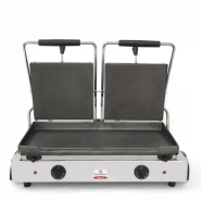 Grill électrique GLL-10/2 230/50-60/1 lisse - Plaque à snacker double en fonte - 5100043 Grill électrique GLL-10/2 230/50-60/1 lisse - Plaque à snacker double en fonte - 5100043