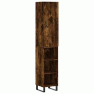 Helloshop26 - Buffet bahut commode armoire meuble de rangement organisateur cuisine salle de séjour salon haut 34,5 x 34 x 180 cm 02_0033260 - 300021_0