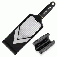 Mandoline en V avec double lames noir -  Autre Plastique Microplane 36x10.5 cm - plastique 48940