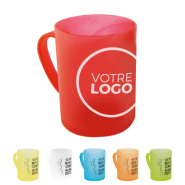 Mug réutilisable Gerald 25 cl givré - Mugs et tasses publicitaires Mug réutilisable Gerald 25 cl givré - Mugs et tasses publicitaires
