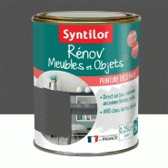 Peinture meuble et boiserie rénov' SYNTILOR gris design mat 250 ml