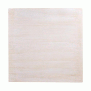 Plateau de table carré pré-percé vintage blanc 700mm | Bolero - CY951