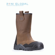 Botte de sécurité anti-perforation sans métal S3 SRC - Cuir hydrofuge - PYROPE COVERGUARD_0