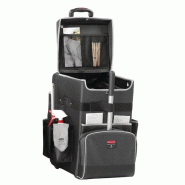 Rubbermaid Chariot polyvalent Quick Cart, grand, revêtement tissu gris - CE892 Rubbermaid Chariot polyvalent Quick Cart, grand, revêtement tissu gris - CE892