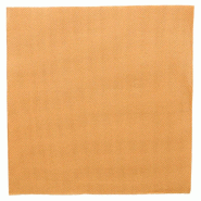 Serviette en ouate gaufré 2 plis caramel 39x39cm - par 1200