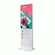 Smart Line Écran Totem [RACK] 6 x A4 43" Samsung Écran Blanc