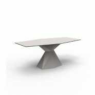 Table design in & out VERTEX - tortora