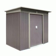 Abri de jardin 'bristol' gris platine Abri de jardin 'bristol' gris platine