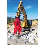 Broyeur béton rotatif CMB FH - Démolition et recyclage pour pelles de 6 à 110 t
