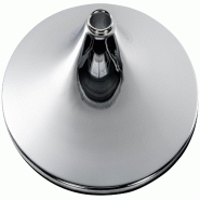 CLP Plateau rond en 4 tailles Chrome/45 cm - gris métal 22352779