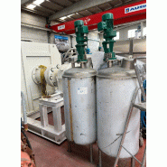 Cuve inox 304 365 litres avec agitation et veste