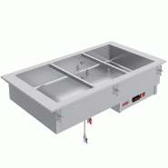 Diamond - Elément bain-marie 2 GN 1/1 - réf. IN/BX08-P - AKS-IN/BX08-P