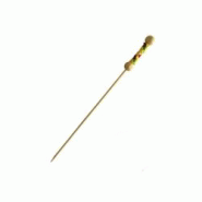 ECOLOMIQUE - 100 Pcs - Pique bambou décor jaune "Fuji" - 11,2 cm, style naturel - ECO209BBFUJIY - Bambou ECO209BBFUJIY ECOLOMIQUE - 100 Pcs - Pique bambou décor jaune "Fuji" - 11,2 cm, style naturel - ECO209BBFUJIY - Bambou ECO209BBFUJIY