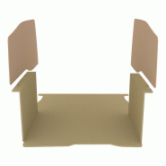 Habillage bois natural K2 aggloméré + MDF / Portes arrière incluses Habillage bois natural K2 aggloméré + MDF / Portes arrière incluses