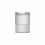 Lave-verres professionnel avec pompe de vidange pour paniers carrés 40 x 40 - double paroi en inox Lave-verres professionnel avec pompe de vidange pour paniers carrés 40 x 40 - double paroi en inox