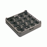 Panier carré pour tasses - polypropylène - 52674 Panier carré pour tasses - polypropylène - 52674