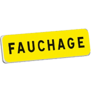 Panonceaux Taliasign KM 700x200 mm classe 1 Dangers Temporaires - PNTLGLV1KM-TL01/FG_0