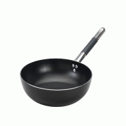 PENTOLE AGNELLI AGNELLI - 111BSSC24 - Poêle haute en aluminium Alblack épaisseur 3 mm. - 24 cm Ø x 6,5 cm. H. - aluminium ALSC111BSSC24