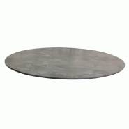 Plateau de table mesa ø110 - pierre de lave_0