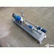 Pompe CSF INOX Motovario 1.1 kW - Débit variable 1000 à 1200 L/h - Pression maxi 6 bar Pompe CSF INOX Motovario 1.1 kW - Débit variable 1000 à 1200 L/h - Pression maxi 6 bar