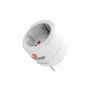 SKROSS Adaptateur de voyage Europe vers Royaume-Uni, pour appareils à 2 et 3 pôles