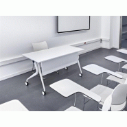 Table polyvalente rabattable bois blanc Table polyvalente rabattable bois blanc