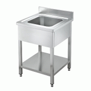 Vaiotec TOPLINE Evier 600 / 1 cuve L:800 - 10433