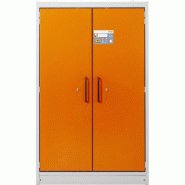 Armoire anti-feu PROline 12/20 F90, 2 portes orange, 6 tiroirs - CEMO - 12025