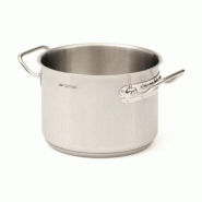 Casserole haute Comas Magna Expert 24 cm en acier inoxydable - gris inox 8425734121449 Casserole haute Comas Magna Expert 24 cm en acier inoxydable - gris inox 8425734121449