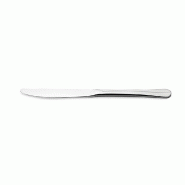 Couteau de table inox 18/0 ép.2 mm personnalisable Benguela - par 1