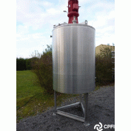 Cuve Pierre Guérin 1625 L - CUV274 - Inox 304L - Motoréducteur 11 kW Cuve Pierre Guérin 1625 L - CUV274 - Inox 304L - Motoréducteur 11 kW