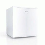 H.Koenig fgx480 mini-réfrigérateur électrique d'une capacité de 45 litres, avec compartiment congélateur, 50 w, blanc - blanc inox FGX480