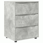 Helloshop26 - Armoire de rangement rectangulaire avec tiroirs pratiques minimaliste salon chambre 60 x 48 x 81 cm en bois 02_0054634 - Bois massif 300