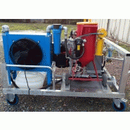 Hydrommeuse   equipement skid