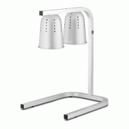 Lampe chauffante à infrarouges hauteur réglable professionnel 2 ampoules aluminium 14_0004316 - rouge aluminium 3000196131530 Lampe chauffante à infrarouges hauteur réglable professionnel 2 ampoules aluminium 14_0004316 - rouge aluminium 3000196131530