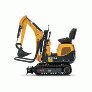 Pelle compacte Hyundai HX10A - idéale pour chantiers exigus, jardinage et aménagement paysager Pelle compacte Hyundai HX10A - idéale pour chantiers exigus, jardinage et aménagement paysager