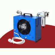 Refroidisseur d'air electrique pour aerogommeuse et outils pneumatiques Refroidisseur d'air electrique pour aerogommeuse et outils pneumatiques