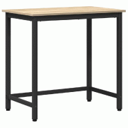 Table Chêne Sonoma 100 x 50 x 76,5 cm Modèle Ventura Sud - 8721288933935