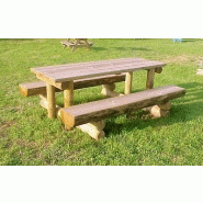 TABLE PIQUE-NIQUE EN BOIS - FORESTIÈRE TABLE PIQUE-NIQUE EN BOIS - FORESTIÈRE