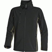 Veste &quot;softshell&quot; polyester / elasthanne 3 couches laminées - horten