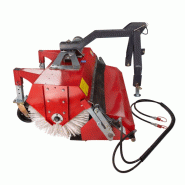 Balayeuse hydraulique 120 cm pour tracteur cat. 1 - dkm 120