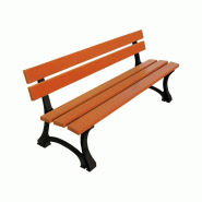 Banc d'extérieur MORA bois et acier